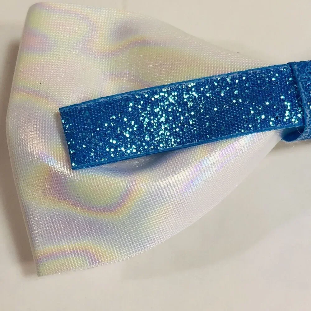 Hair Clip Barrette Lot Ribbon Bow Trendy New Coquette White Teal Glitter Ballet